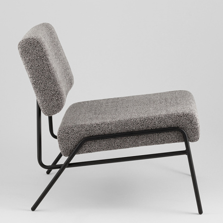 Кресло Теллинг шенилл серый Stool Group LV-116-M84-01