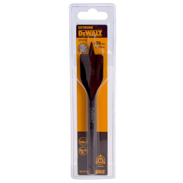 Сверло по дереву 26 мм Extreme Impact¼ DeWalt DT4772-QZ