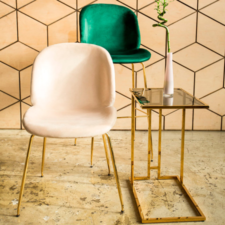 Журнальный столик 50х32 Бостон стекло Stool Group EET-061-TG-SK