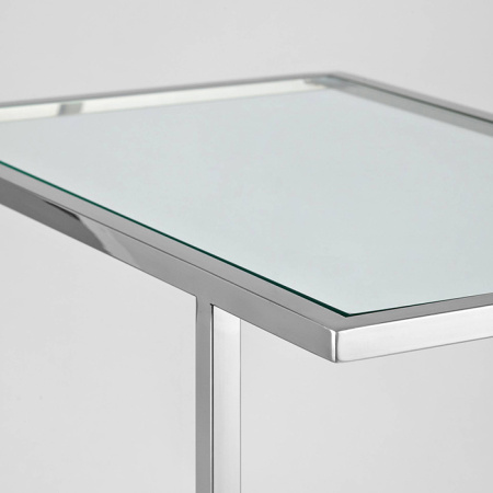 Журнальный столик 50х32 Бостон стекло Stool Group EET-061-C