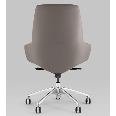 Кресло офисное TopChairs Bow серый Stool Group A332-A 270-38