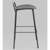 Стул барный Mantis экокожа тёмно-серый Stool Group 9083T dark grey