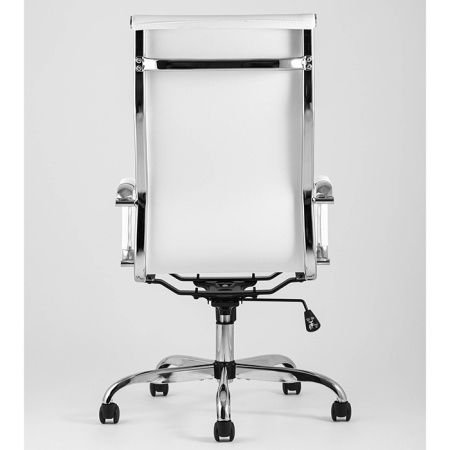 Кресло офисное TopChairs City белое Stool Group D-101H white