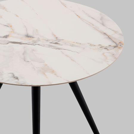 Стол Ники круглый керамика Ice Jade D80 Stool Group vd-niki-ij-800