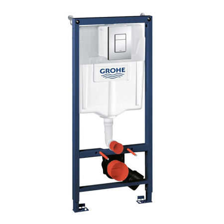 Инсталляция для подвесного унитаза Rapid SL с панелью смыва Skate Cosmopolitan Grohe 38772001