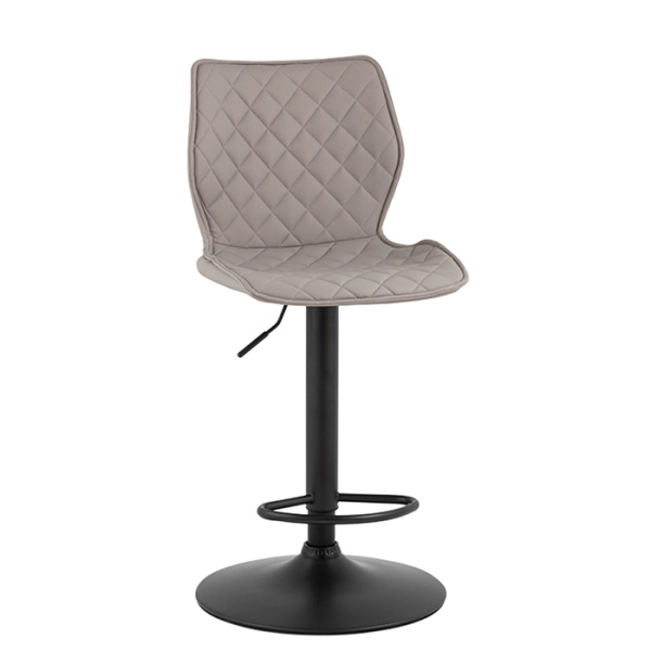 Комплект барных стульев Dome экокожа серый (2 шт) Stool Group CQ-5426B-P - 232-25 X2
