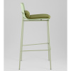 Стул барный Louran с подушкой зелёный Stool Group D-012H-75 green