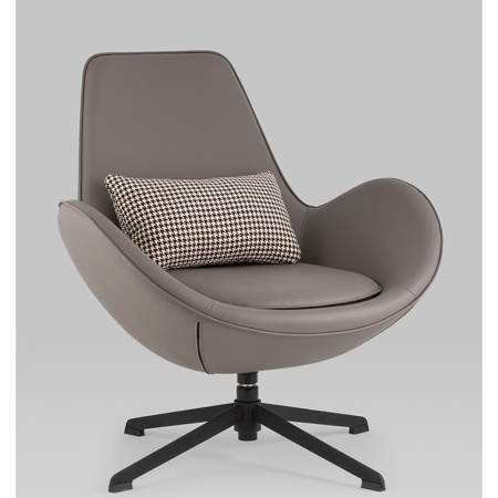 Кресло TopChairs Ostra серый Stool Group L105B 270-38