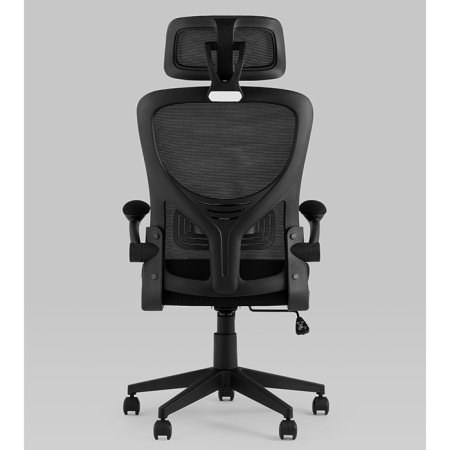 Кресло офисное TopChairs Airone чёрный Stool Group D-502 black