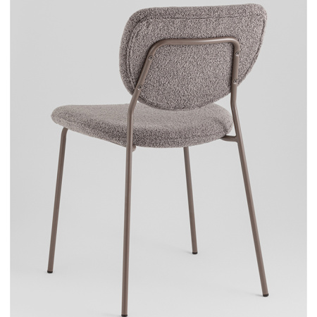 Стул Gigi тёмно-серый букле Stool Group DRC-9155-B URL426-11 Light Brown