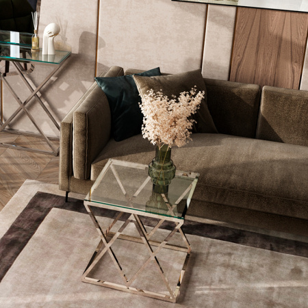Журнальный стол D55 Инсигния стекло Stool Group EET-026