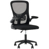 Кресло офисное TopChairs Core чёрный Stool Group OUE-2504 black
