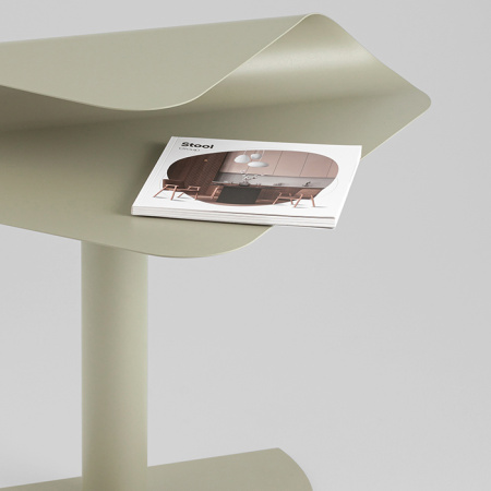 Журнальный столик Cornea металл оливковый Stool Group MT-199 14-6408