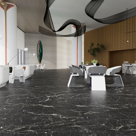 Керамогранит Calacatta Black Mat NT Ceramic NTT9521M