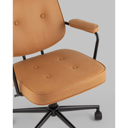 Кресло офисное Snoop коричневый Stool Group SY-017 Week-035