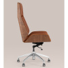 Кресло офисное TopChairs Crown коричневый Stool Group A312 8383-14 walnut back