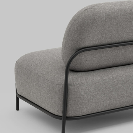 Диван Стоун рогожка серый Stool Group vd-dv-stone-f21