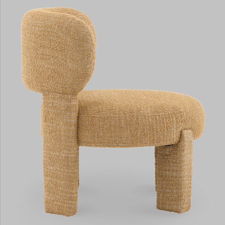 Кресло лаунж Fani горчичный Stool Group FDC0175184 Ani Pink 107-4