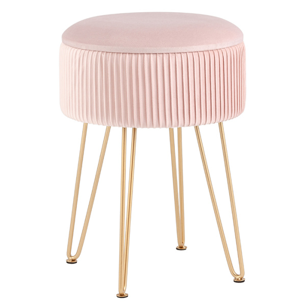 Пуф Астор светло-розовый Stool Group 23A1696VD-8167-33