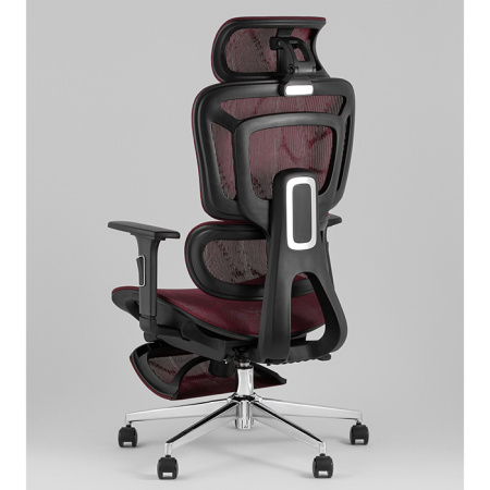 Кресло офисное TopChairs Nimbus бордовый Stool Group YF-W938A bl.sh. ST982-11 wine red