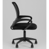 Кресло офисное TopChairs Simple чёрный Stool Group OUE-2501 black