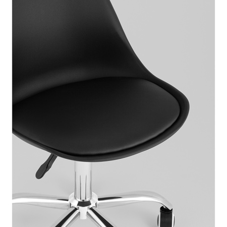 Стул Blok SN пластиковый чёрный Stool Group BML-053-D3 Black
