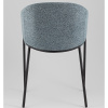 Стул Carmel голубой Stool Group DC-3091 WZ6002-7 black legs