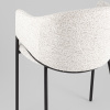 Стул Carmel бело-серый Stool Group DC-3091 WZ6002-11 black legs