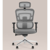 Кресло офисное TopChairs Techno серый Stool Group WH-A222 grey