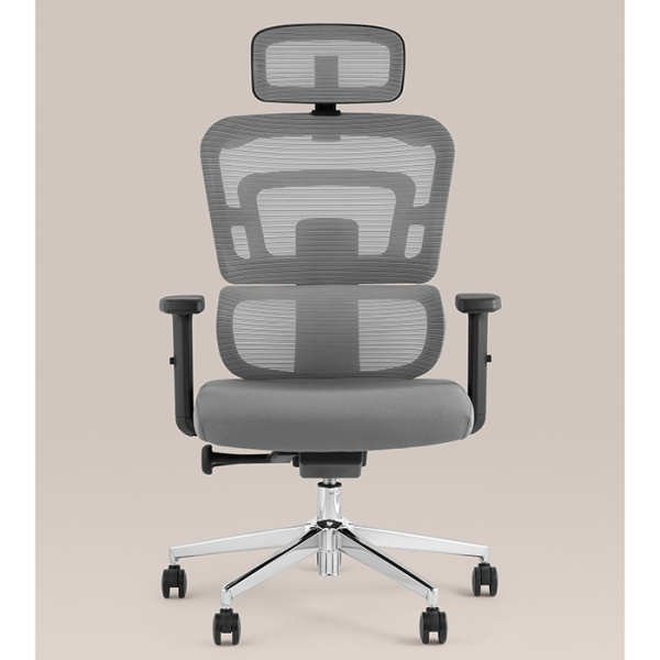 Кресло офисное TopChairs Techno серый Stool Group WH-A222 grey