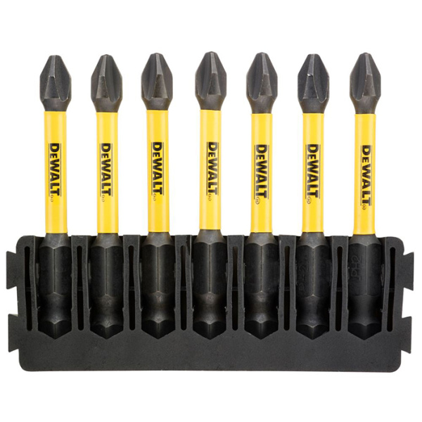 Набор бит PH2 57 мм (7 шт) FlexTorq DeWalt DT70817-QZ