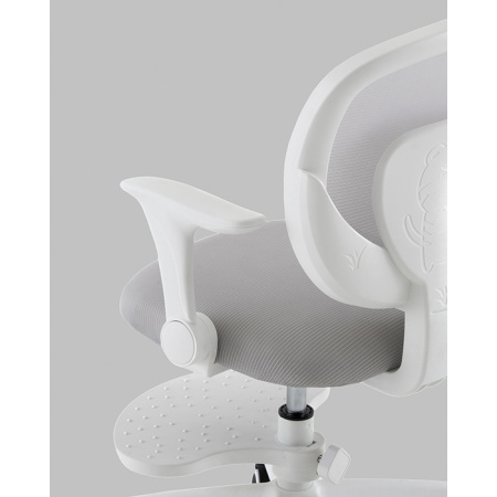 Кресло компьютерное TopChairs Mila серый Stool Group OUE-2541 grey