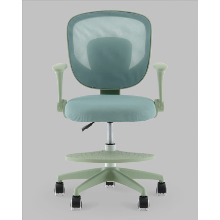 Кресло компьютерное TopChairs Mila голубой Stool Group OUE-2541 blue