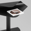 Журнальный столик Cornea металл чёрный Stool Group MT-199 DB-001