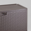Стол-сундук пластик коричневый 110х55 276л Stool Group YX-DB73H