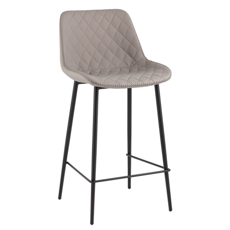 Стул барный Arch экокожа серый Stool Group CQ-8397A - 232-25
