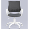 Кресло офисное TopChairs серый Stool Group ST-BASIC-W/26-25