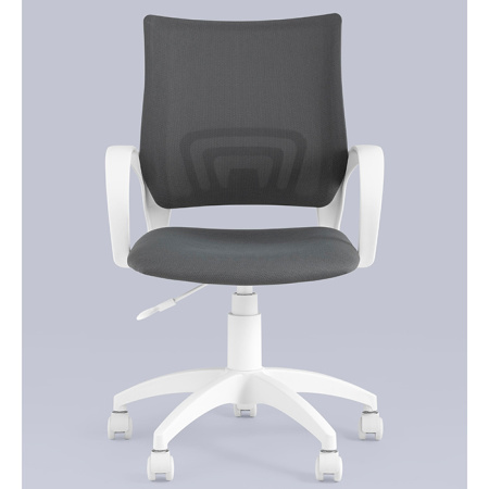 Кресло офисное TopChairs серый Stool Group ST-BASIC-W/26-25