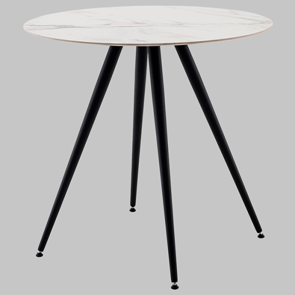 Стол Ники круглый керамика Ice Jade D80 Stool Group vd-niki-ij-800
