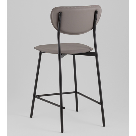 Стул барный Minnie серый Stool Group HPB2318 HAB1-10