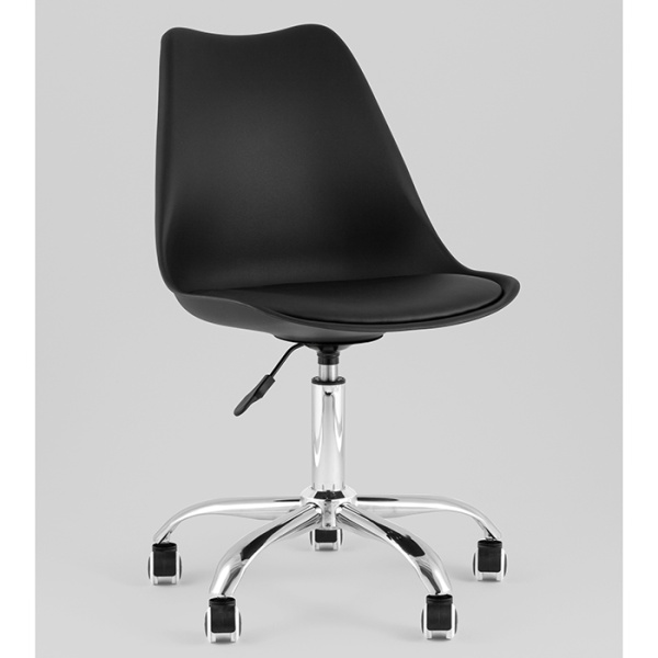Стул Blok SN пластиковый чёрный Stool Group BML-053-D3 Black