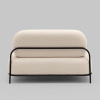 Диван Стоун букле молочный Stool Group vd-dv-stone-tr-milk