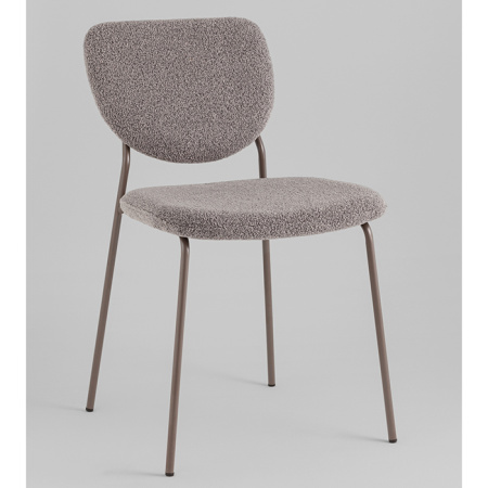 Стул Gigi тёмно-серый букле Stool Group DRC-9155-B URL426-11 Light Brown