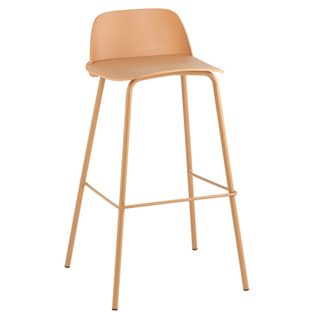 Комплект барных стульев Mist желтый (4 шт) Stool Group 9117H75 black BOX