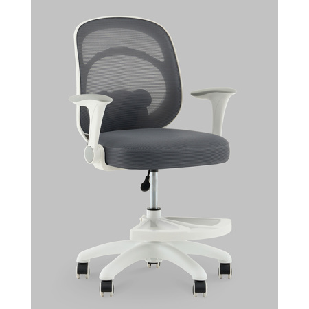 Кресло компьютерное TopChairs Panda серый Stool Group OUE-2546 grey