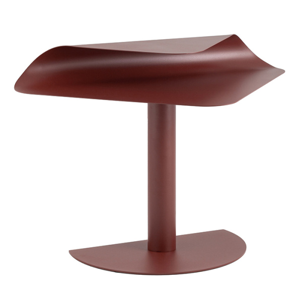 Журнальный столик Cornea металл бордовый Stool Group MT-199 DB-032