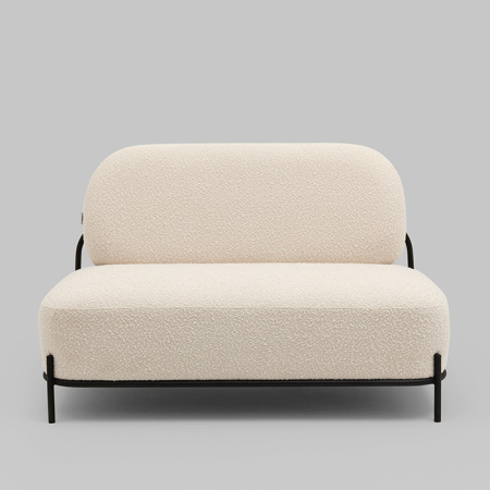 Диван Стоун букле молочный Stool Group vd-dv-stone-tr-milk