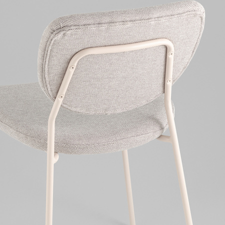 Стул Gigi серый Stool Group DRC-9155 URL57-17 White-2