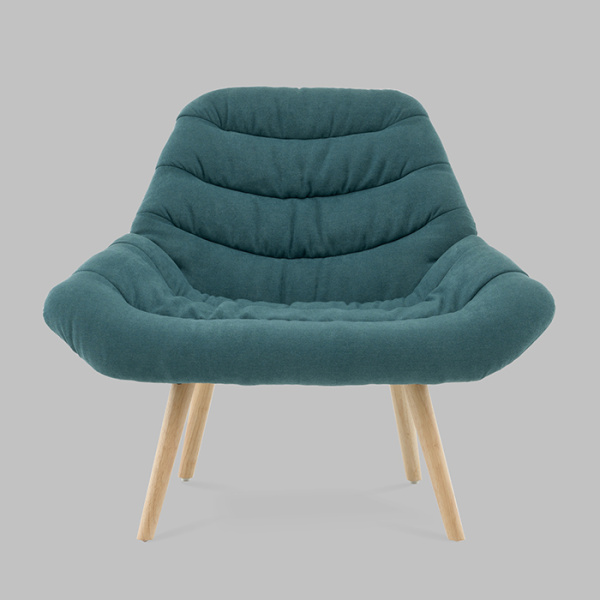 Кресло Олби Страйпс тёмно-бирюзовый Stool Group QH-2805K 263-8 green