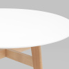Стол круглый Target Circle D90 белый Stool Group Z-220 black
